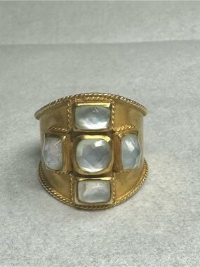 Authentic Julie Vos Statement Ring size L